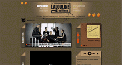 Desktop Screenshot of lalouline-editions.com